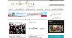 Desktop Screenshot of emotionspa-mag.com